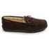 Minnetonka Men's Hardsole Suede Moccasin Slippers, alternative image