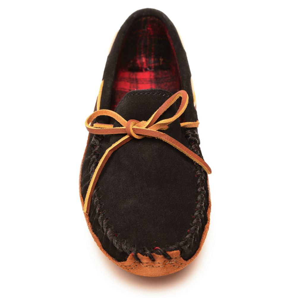 Minnetonka 773 DOUBLE BOTTOM FLEECE Moccasin Slippers