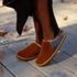 Minnetonka Women's Tahoe Pattern Knit and Suede Clog Slippers, alternative image
