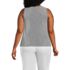 Women's Plus Size Slub Tank Top, Back
