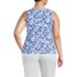 Women's Plus Size Slub Tank Top, Back
