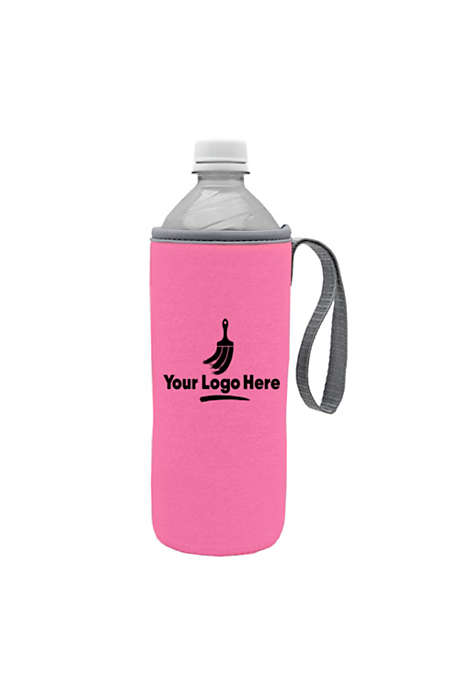 Custom Logo Water Bottle Caddy with Carry Strap