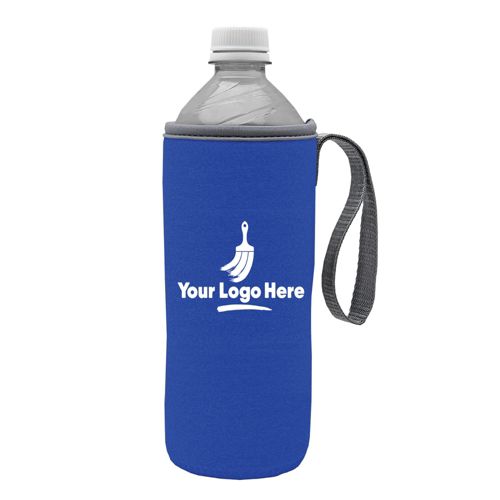 Custom Logo Water Bottle Caddy with Carry Strap