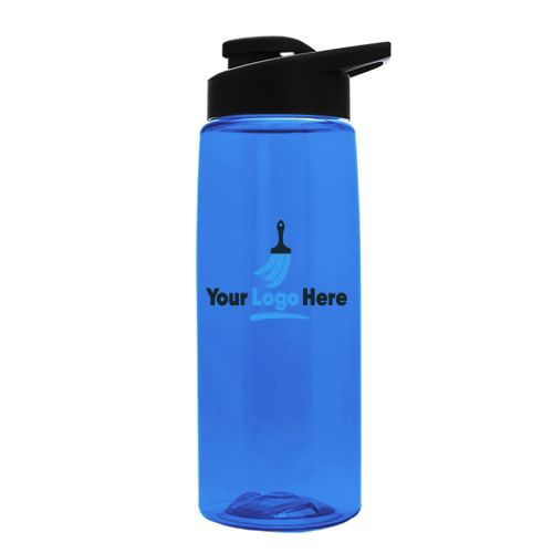 The Flair 26oz Tritan Custom Logo Water Bottle with Drink Through Lid