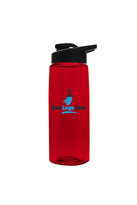 The Flair 26oz Tritan Custom Logo Water Bottle with Drink Through Lid