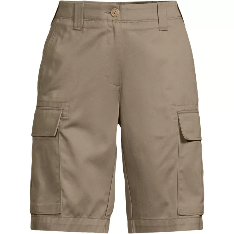 Women's Chino Cargo Short, Front