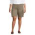 Women's Plus Chino Cargo Short, Front