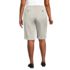 Women's Plus Size Classic 12" Chino Shorts, Back
