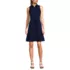 Women's Sleeveless Eyelet Shirt Dress, Front