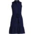 Women's Sleeveless Eyelet Shirt Dress, Front