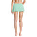 Women's Gingham Mini Swim Skirt Swim Bottoms, Back