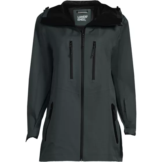 Women's Waterproof Shell Rain Jacket - primary
