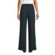 Women's Poly Rayon High Rise Pleated Wide Leg Pants, Back