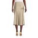 Women's Satin Bias Midi Skirt, Back