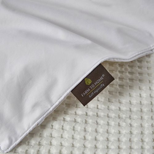 Farm to Home Organic Cotton Premium White Down Comforter