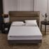 Farm to Home Organic Cotton Classic Wavy Channel Down Alternative Mattress Pad, alternative image