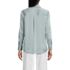 Women's Long Sleeve Satin Button Down Shirt, Back