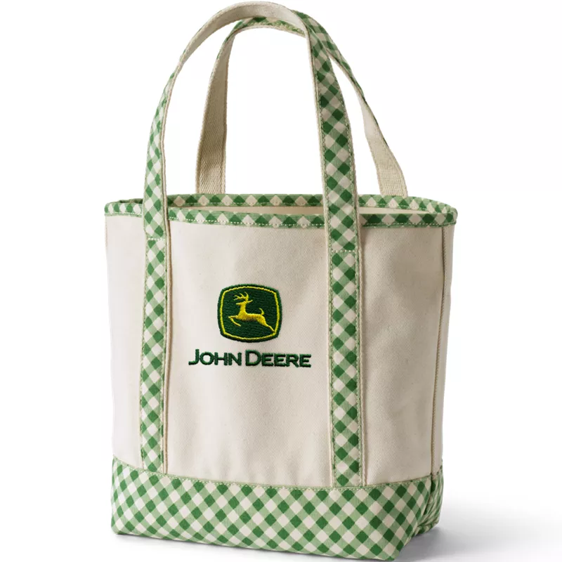 John Deere Medium Open Top Tote, Back