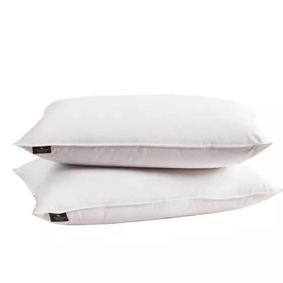 Farm to Home Organic Cotton 2 Pack Softy Around Feather and Down Pillow - primary