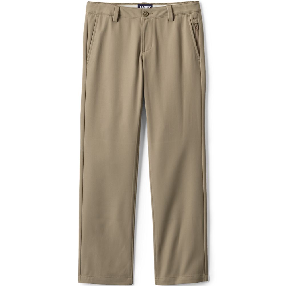 Girls Active Performance Chino Pants | Lands' End