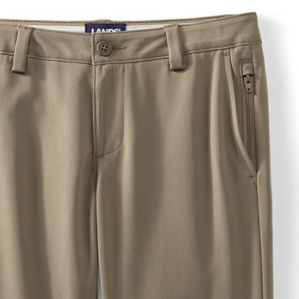 School Uniform Boys Husky Iron Knee Active Performance Chino Pants - image 2