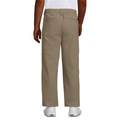 School Uniform Boys Husky Iron Knee Active Performance Chino Pants - image 5