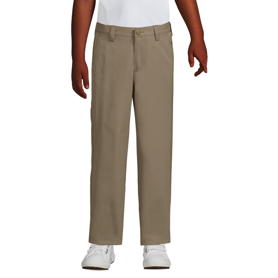 School Uniform Boys Iron Knee Active Performance Chino Pants