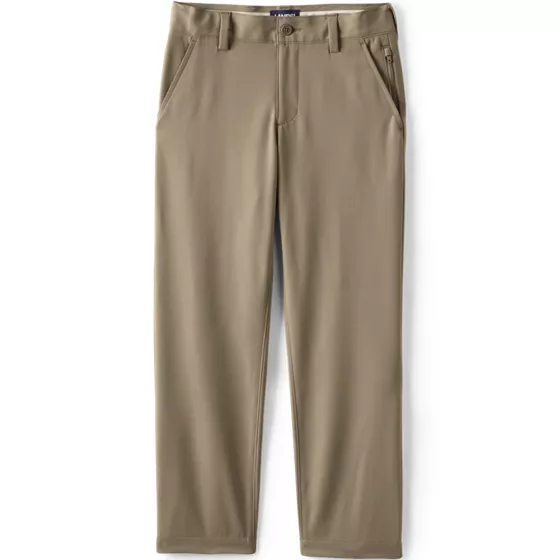 School Uniform Boys Iron Knee Active Performance Chino Pants - primary