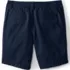 School Uniform Girls Active Performance Chino Shorts, Back