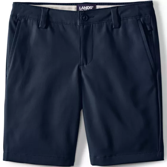 School Uniform Girls Active Performance Chino Shorts - primary