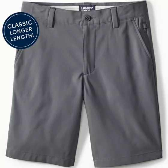 Boys Classic Active Performance Chino Shorts - primary