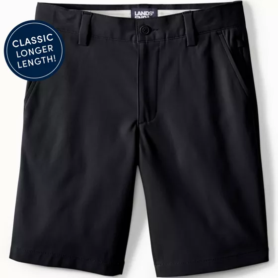 Boys Classic Active Performance Chino Shorts - primary