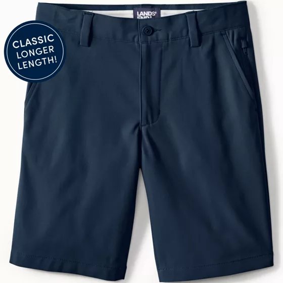 Boys Classic Active Performance Chino Shorts - primary