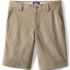 School Uniform Boys Active Performance Chino Shorts Top of Knee , Front