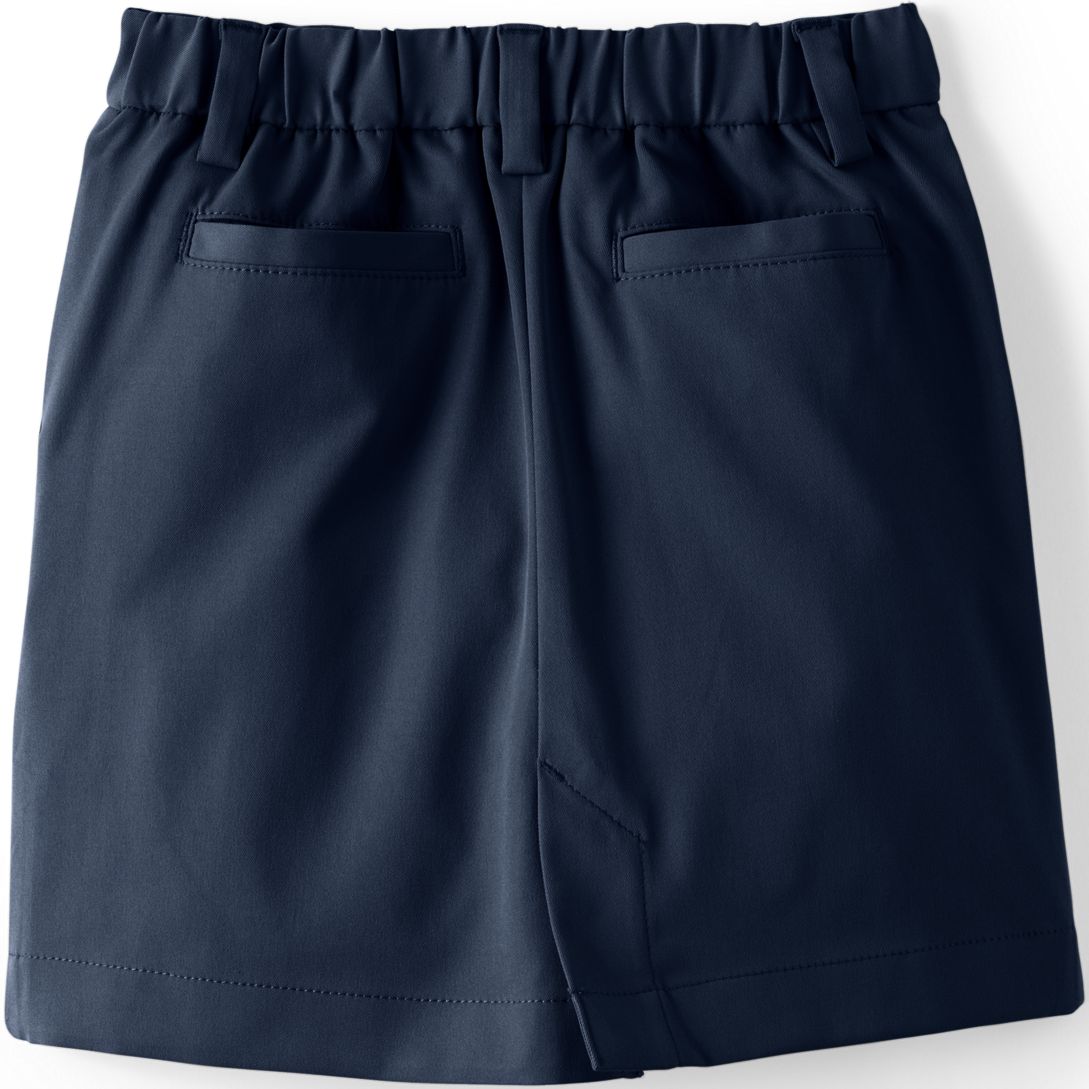 School Uniform Girls Active Performance Chino Skort Top of the Knee