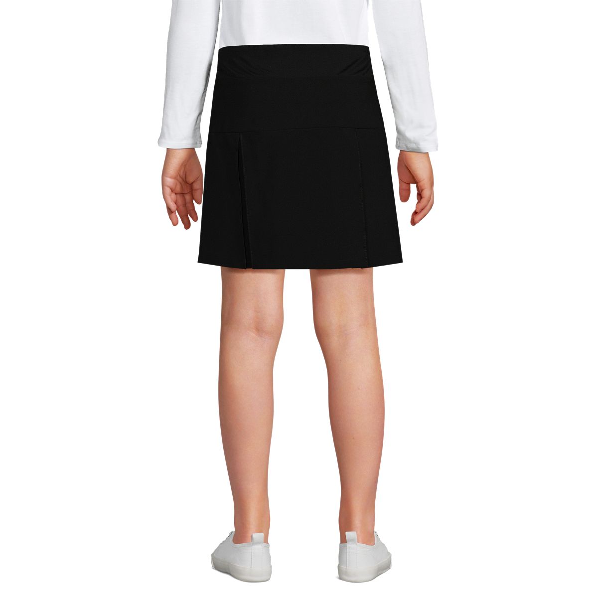 Girls Performance Pleated Skort Above the Knee