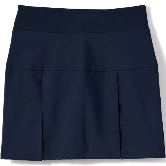 School Uniform Girls Performance Pleated Skort Above the Knee - primary