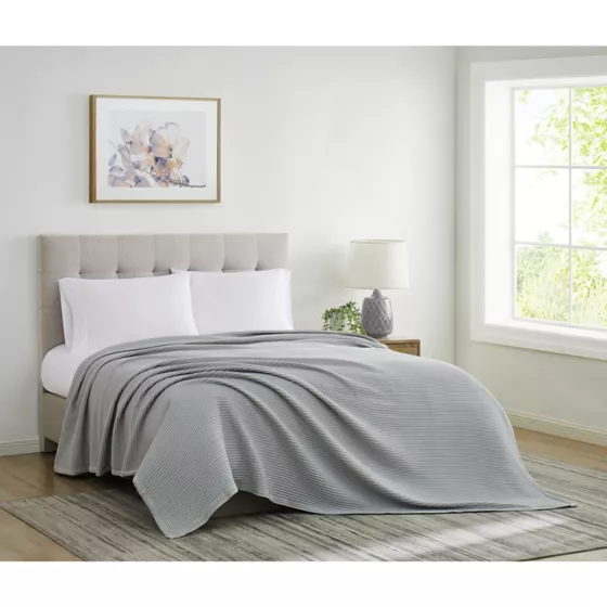 Cannon Heritage Cotton Waffle Weave Bed Blanket - primary