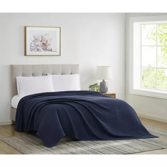 Cannon Heritage Cotton Waffle Weave Bed Blanket - primary