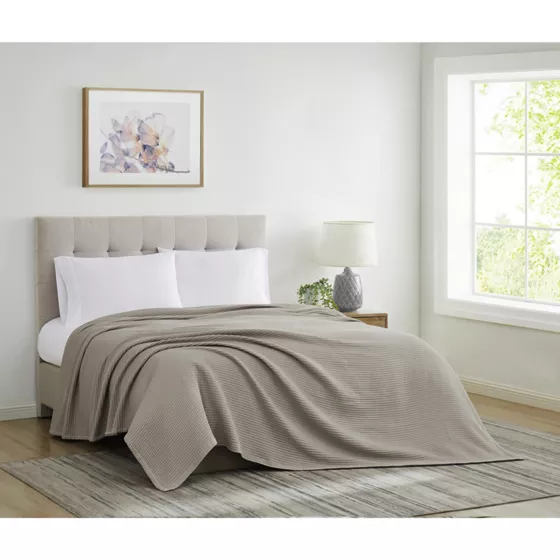 Cannon Heritage Cotton Waffle Weave Bed Blanket - primary