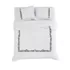 Charisma Cordelia Cotton Embroidered Duvet Cover and Sham Set, alternative image