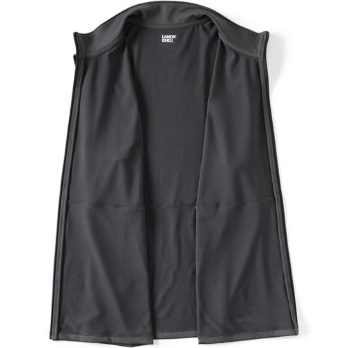 Unisex Rapid Dry Knit Zip Vest | Lands' End Business Uniforms