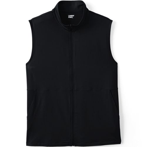 Unisex Rapid Dry Knit Zip Vest | Lands' End