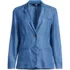 Women's Indigo TENCEL™ Fiber Relaxed Blazer, Front