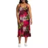 Women's Plus Size Satin Slip Dress, Front