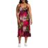 Women's Plus Size Satin Slip Dress, Front