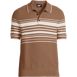 Men's Short Sleeve Stripe Sweater Polo, Front