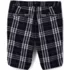 Custom Girls Plaid Shorts, Back