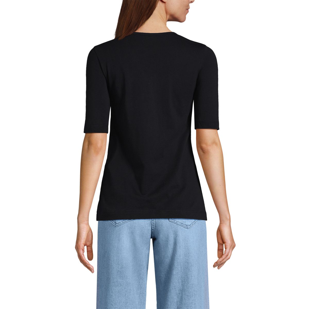 Women's Supima Cotton Henley T-Shirt