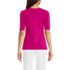 Women's Supima Cotton Henley T-Shirt, Back